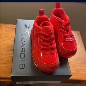 Reebok Cardi B Club C Platform Shoe Size 6C